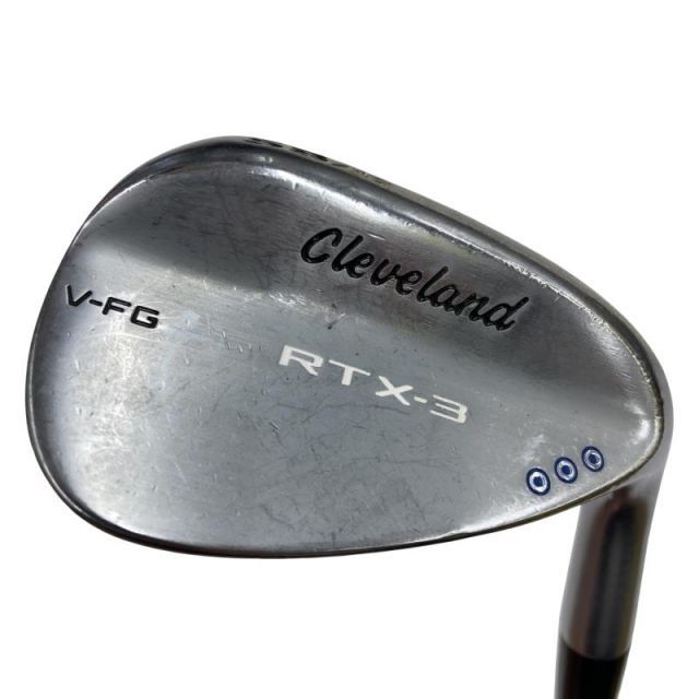 【中古】 クリーブランド Cleveland RTX-3 ツアーサテン 58°/12° ウェッジ WG Dynamic Gold (フレックスS) メンズ 男性用 右利き 右用 Dランク ゴルフクラブ