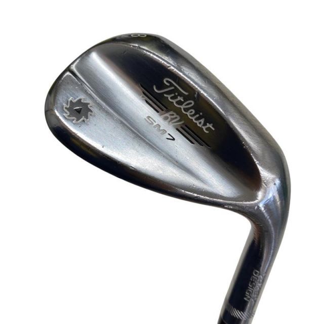 【中古】 タイトリスト VOKEY SPIN MILLED SM7 ツアークロム 58°/08°M ウェッジ WG 純正特注シャフト (フレックスX) メンズ 男性用 右利き 右用 Dランク ゴルフクラブ