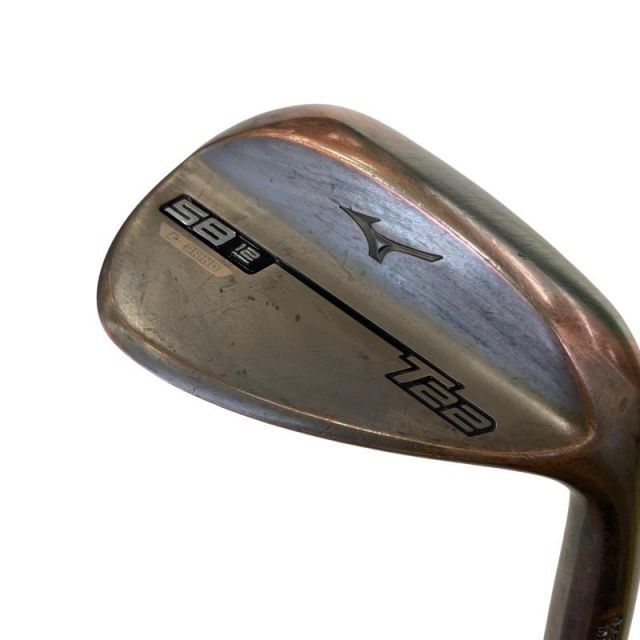 【中古】 ミズノ Mizuno T22(カッパー) 58°/12° D ウェッジ WG リシャフト (フレックスその他) メンズ 男性用 右利き 右用 Cランク ゴルフクラブ