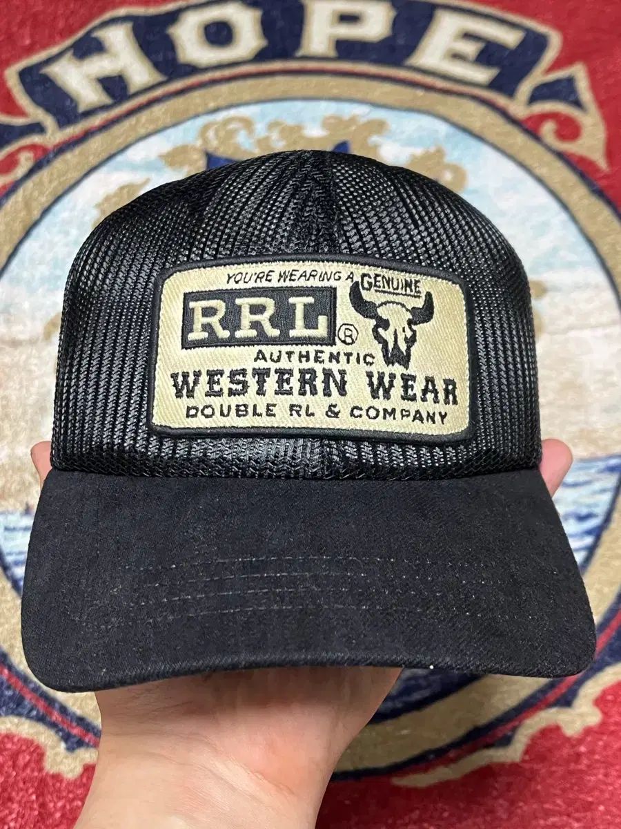 RRL(ダブルアールエル) デニム ビル メッシ トラッカーキャップ - メルカリ