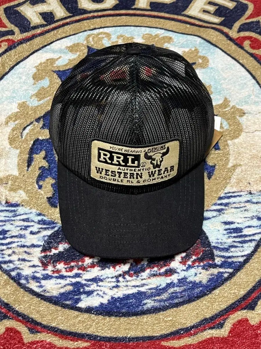 RRL(ダブルアールエル) デニム ビル メッシ トラッカーキャップ - メルカリ