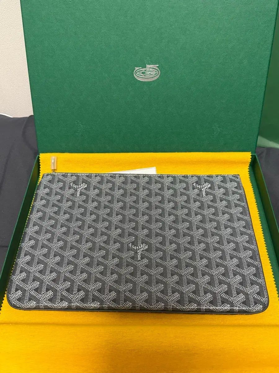メゾン ゴヤール mm 瀬名 泉 クラッチバッグ スペシャル グレー フルセット ほぼ新品