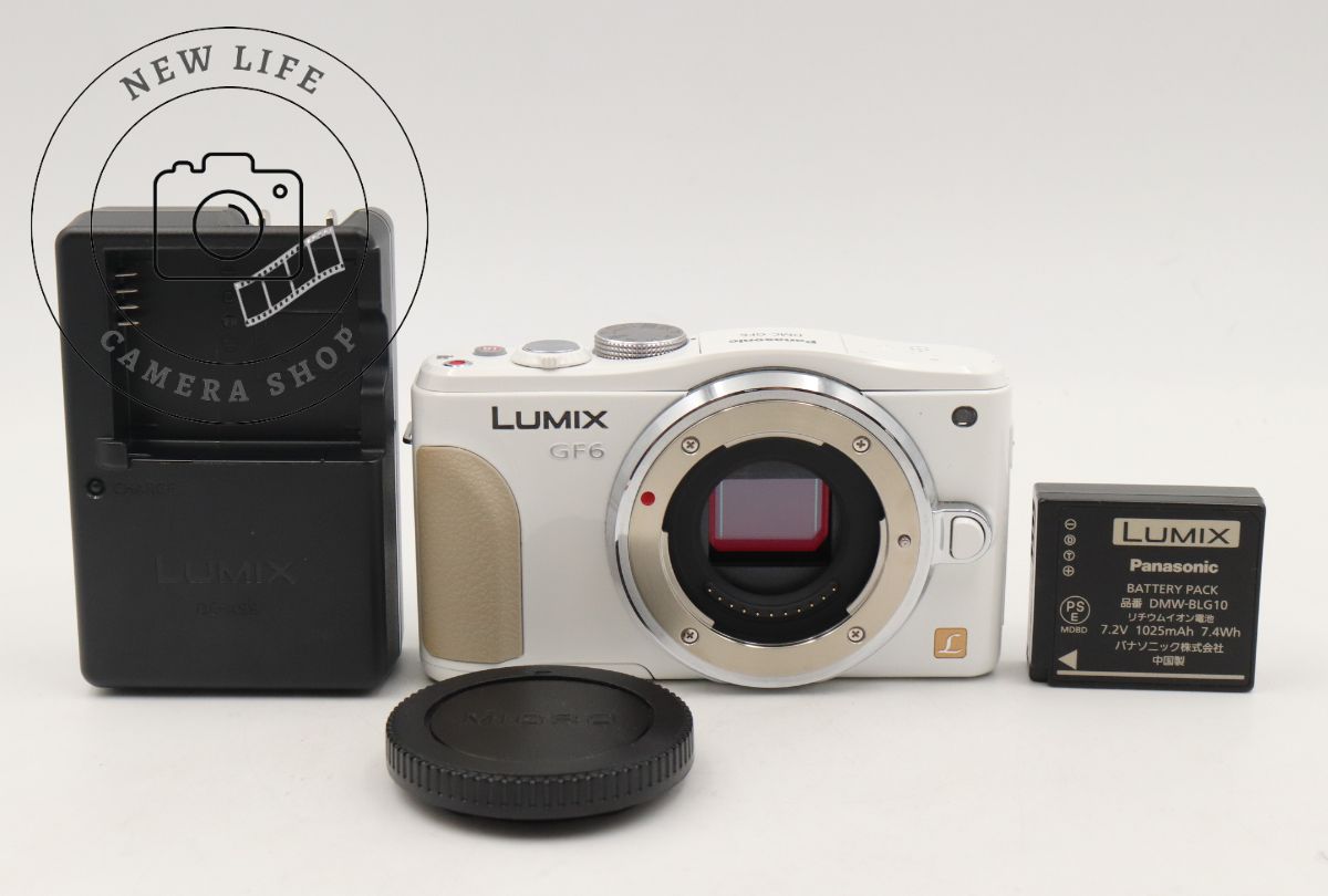 僅か347ショット パナソニック LUMIX DMC-GF6 ボディ パナソニック LUMIX DMC-GF6-W ボディ [ホワイト] 価格比較 - 価格.com