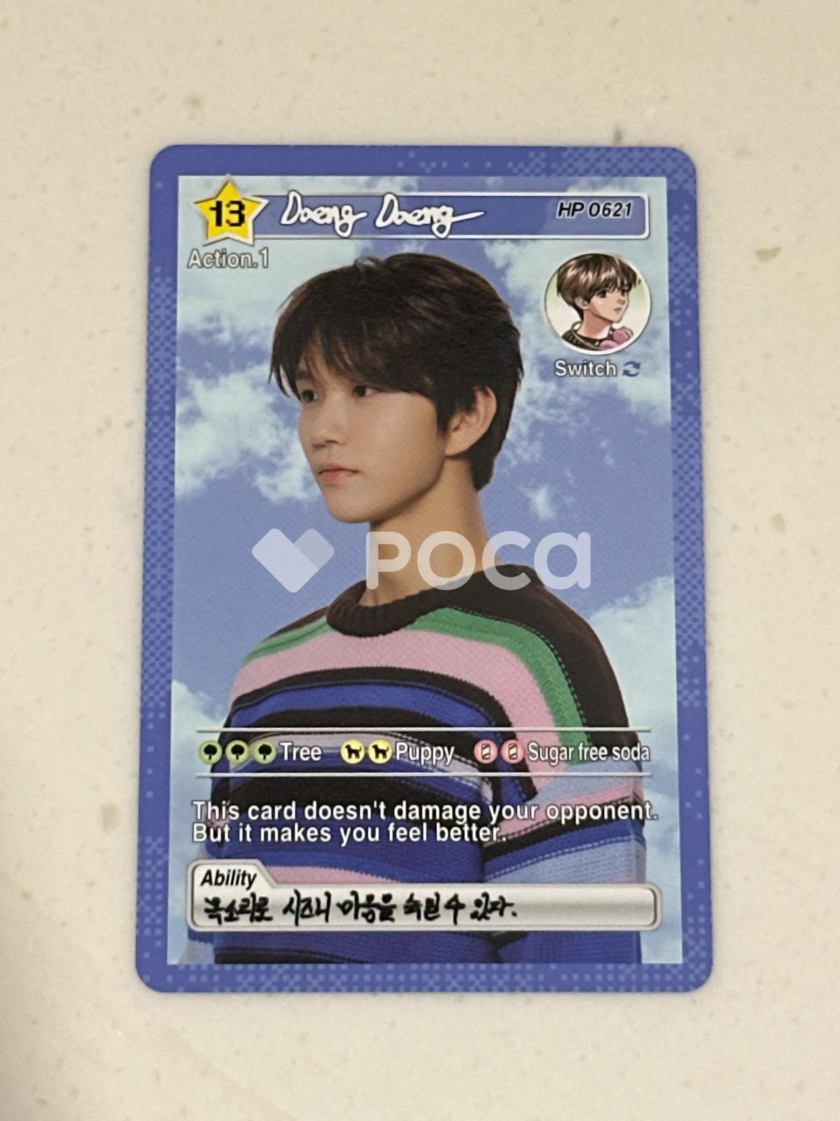 NCT ジェヒ NCT WISH ASIA TOUR LOG in RANDOM TRADING CARD LOG in