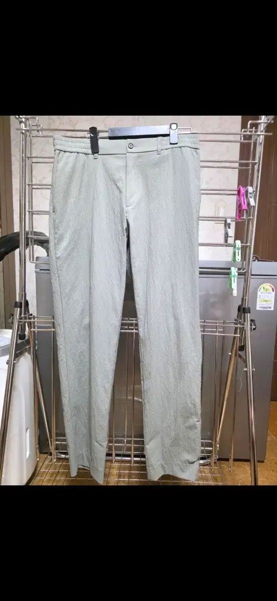 TIME HOMME 23ss シアサッカー クリンクル パンツ