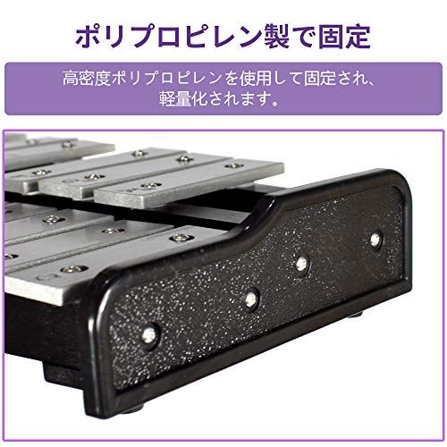 新品】ENNBOM 32音 鉄琴 卓上鉄琴 スタンド付き マレット4本 収納