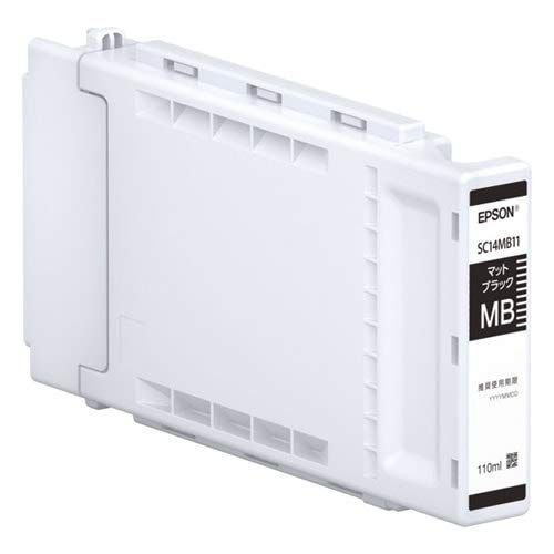 新品 エプソン sc 14 mb 11 surecolor 用 インク カートリッジ 110 ml マット ブラック