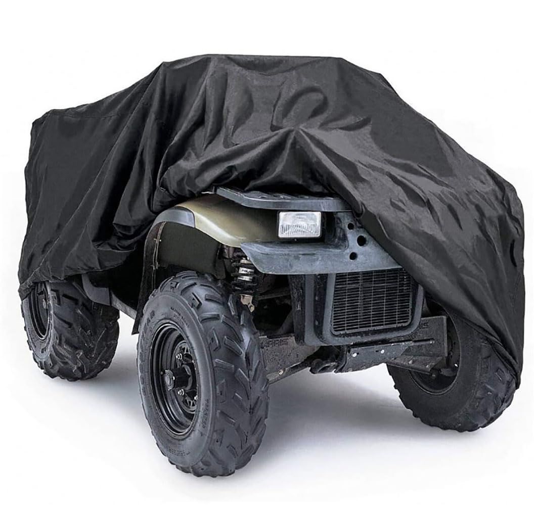 芝刈り機カバー トラクターカバー トラクター用サンフード 高耐久 210D オックスフォード 防水 プッシュ芝刈り機 防水カバー ユニバーサル UV 保護 ユニバーサルフィット 雪よけ 防風 防雨 耐紫外線 反射熱 ドローストリングと収納袋付き (XXL（ 0