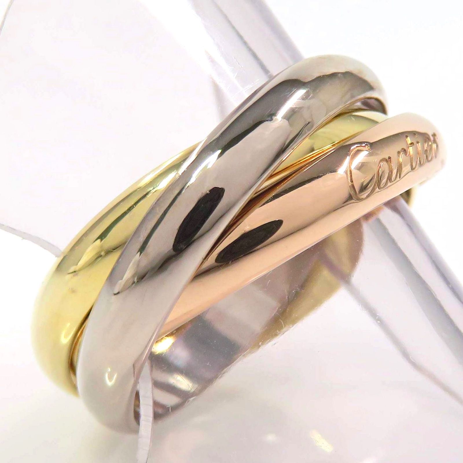 Cartier カルティエ 750 トリニティ リング #57 クラシックモデル