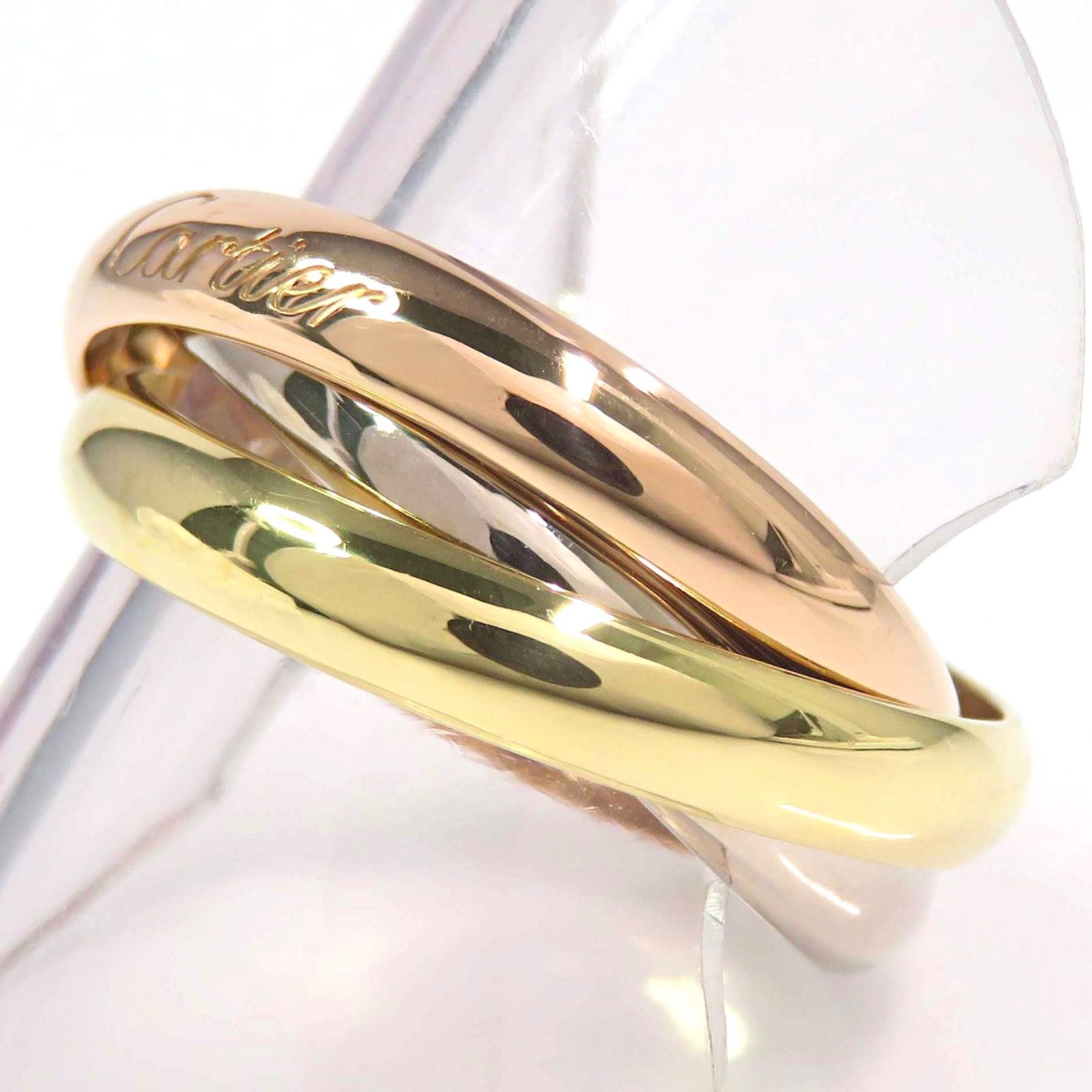 Cartier カルティエ 750 トリニティ リング #57 クラシックモデル