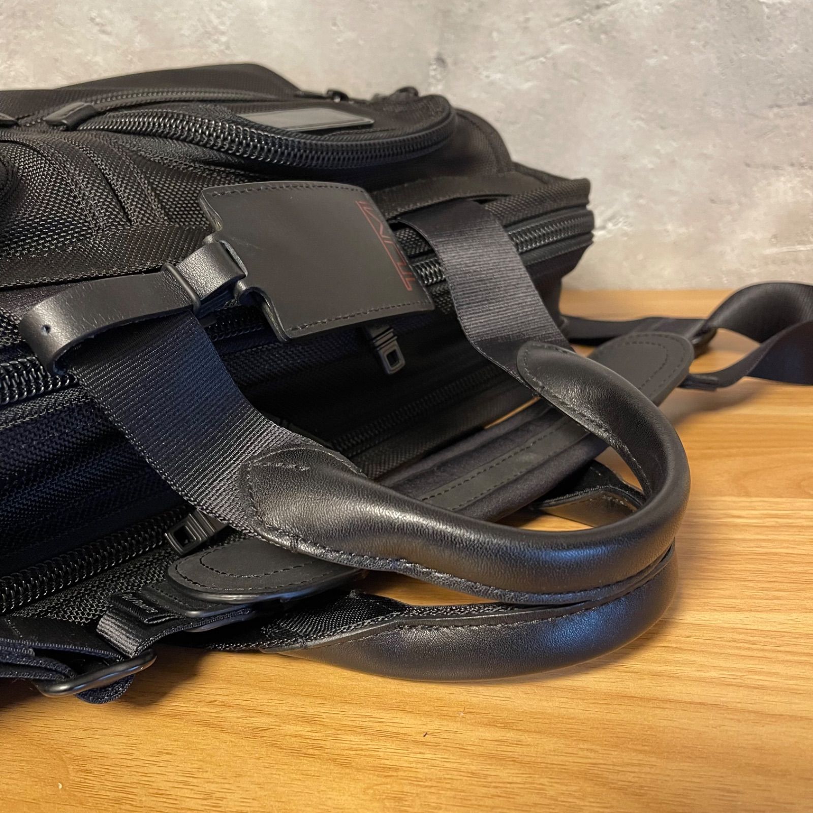 ✨美品 TUMI エクスパンダブル 2WAYブリーフケース ポーチ付き Green