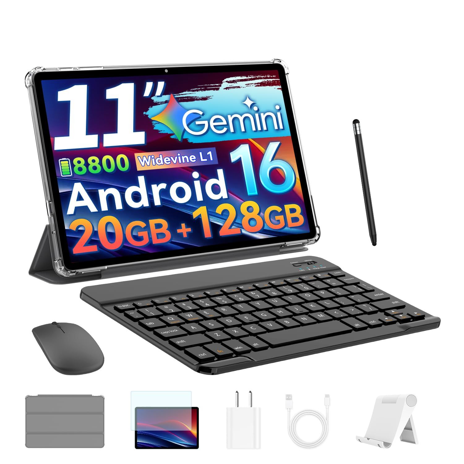 【新品未使用】Android16 タブレット　Wi-Fiモデル　11インチ 最新Android16タブレット SVITOO セット版 タブレット 11 インチ