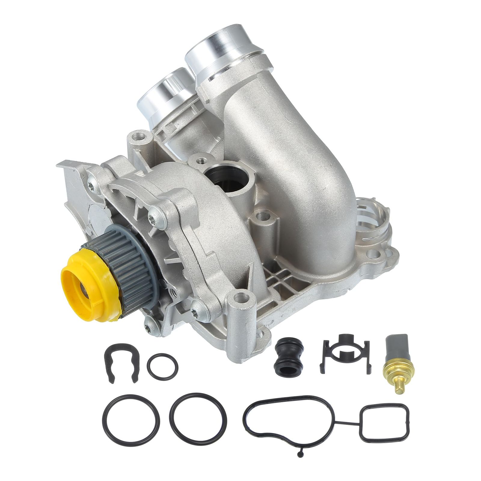 新品 X AUTOHAUX 車のウォーターポンプ 交換 06H121026CF 06H121026BA 06H121026CQ Audiに対応 A3 A4 A5 A6に対応