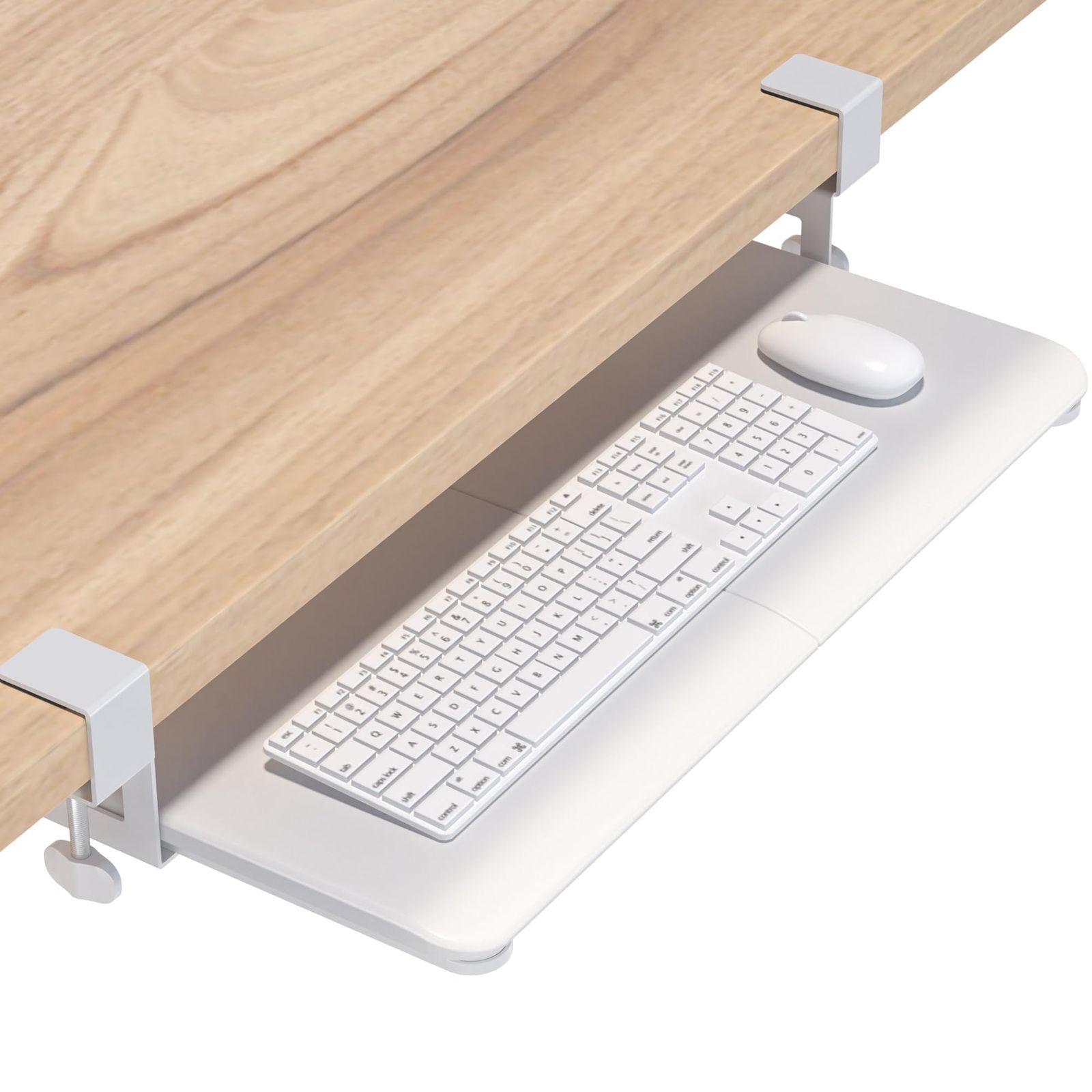 BONTEC ボンテック キーボードトレイ デスク下 引き出し式 ブラック