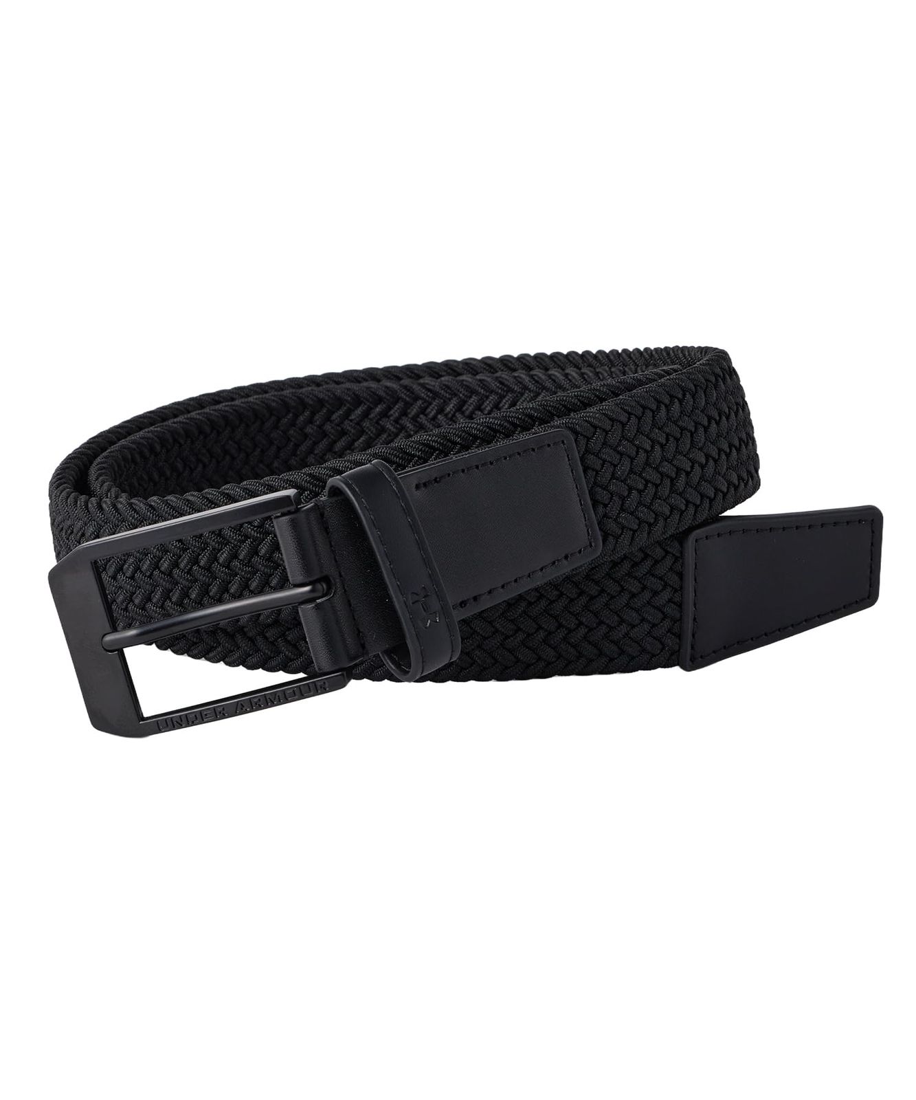 [アンダーアーマー] ベルト UA Braided Belt メンズ 001 日本 30 (日本サイズS-M相当) [ブラック] [30]
