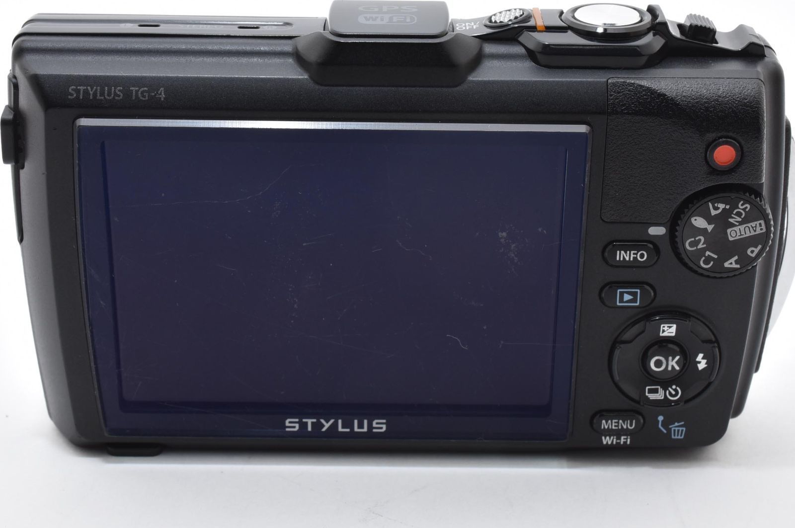B18[7276]7 オリンパス OLYMPUS Tough TG-4 ブラック 【レンズバリア付き】