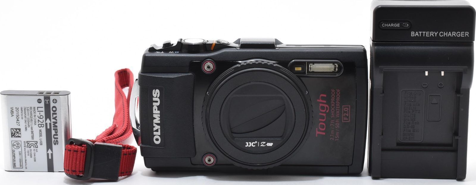 B18[7276]7 オリンパス OLYMPUS Tough TG-4 ブラック 【レンズバリア付き】