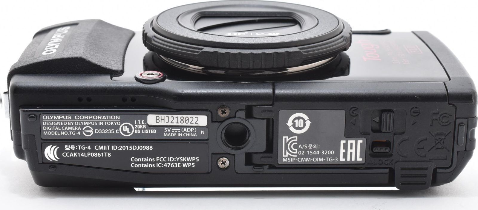 B18[7276]7 オリンパス OLYMPUS Tough TG-4 ブラック 【レンズバリア付き】