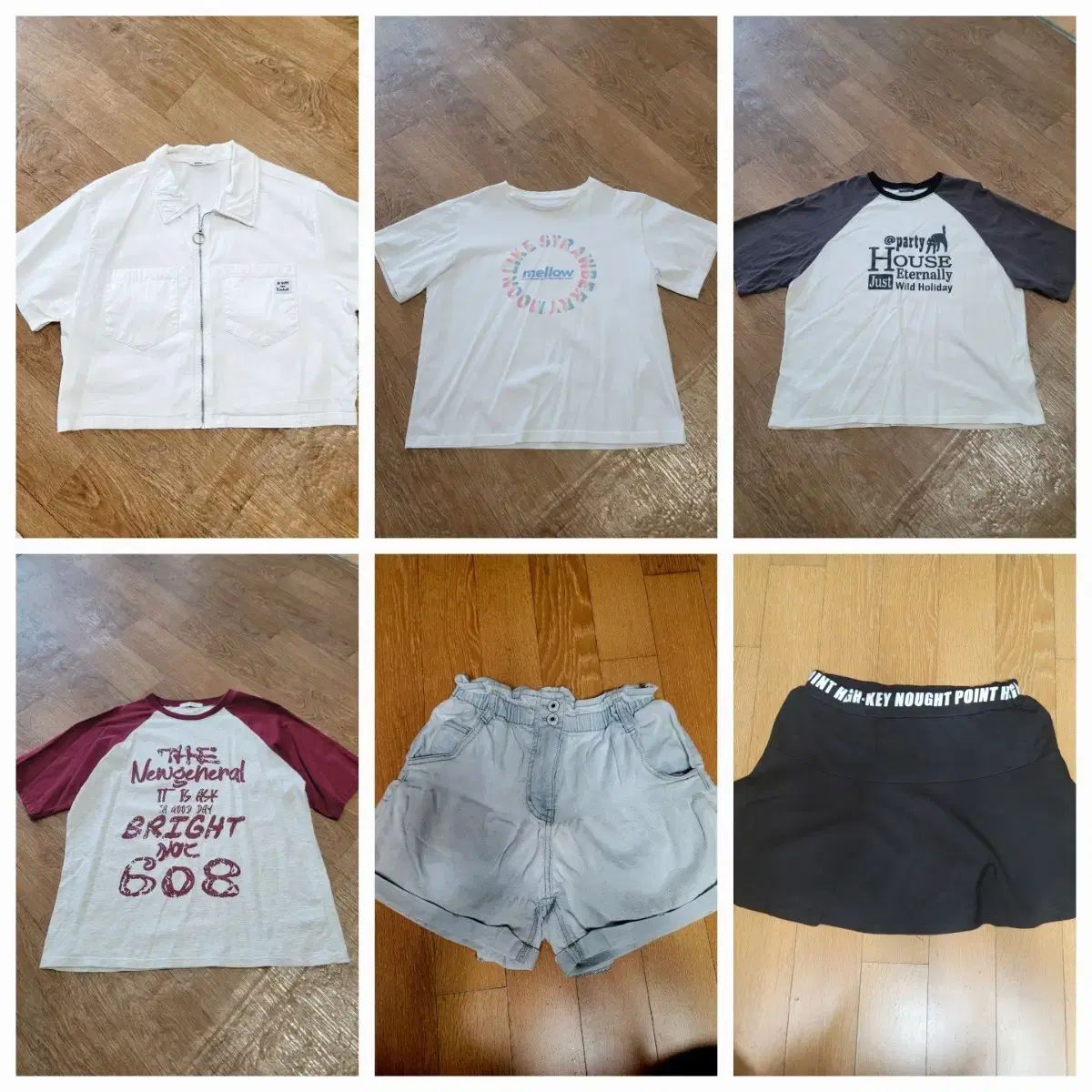 150 160 女の子服 Tシャツ/ハーフパンツ/スカート コレクション