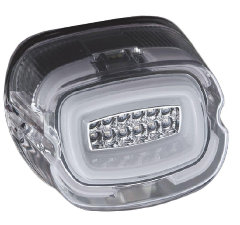新品 ヴァレンティモト(Valenti Moto) バイク用 LEDテールランプ ハーレー TYPE1 クリア/クローム MTHD-01-CC