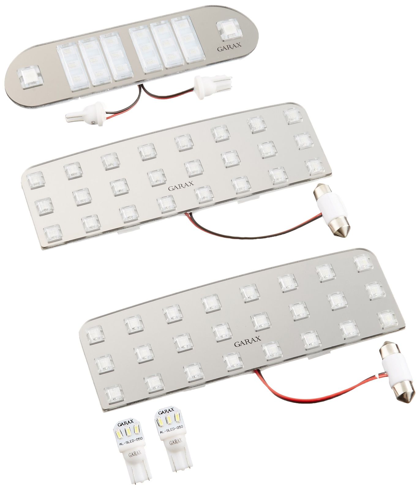 新品 GARAX ハイブリッドLED ルームランプセット 80ノア/ヴォクシー 5Pセット H-NV8-10