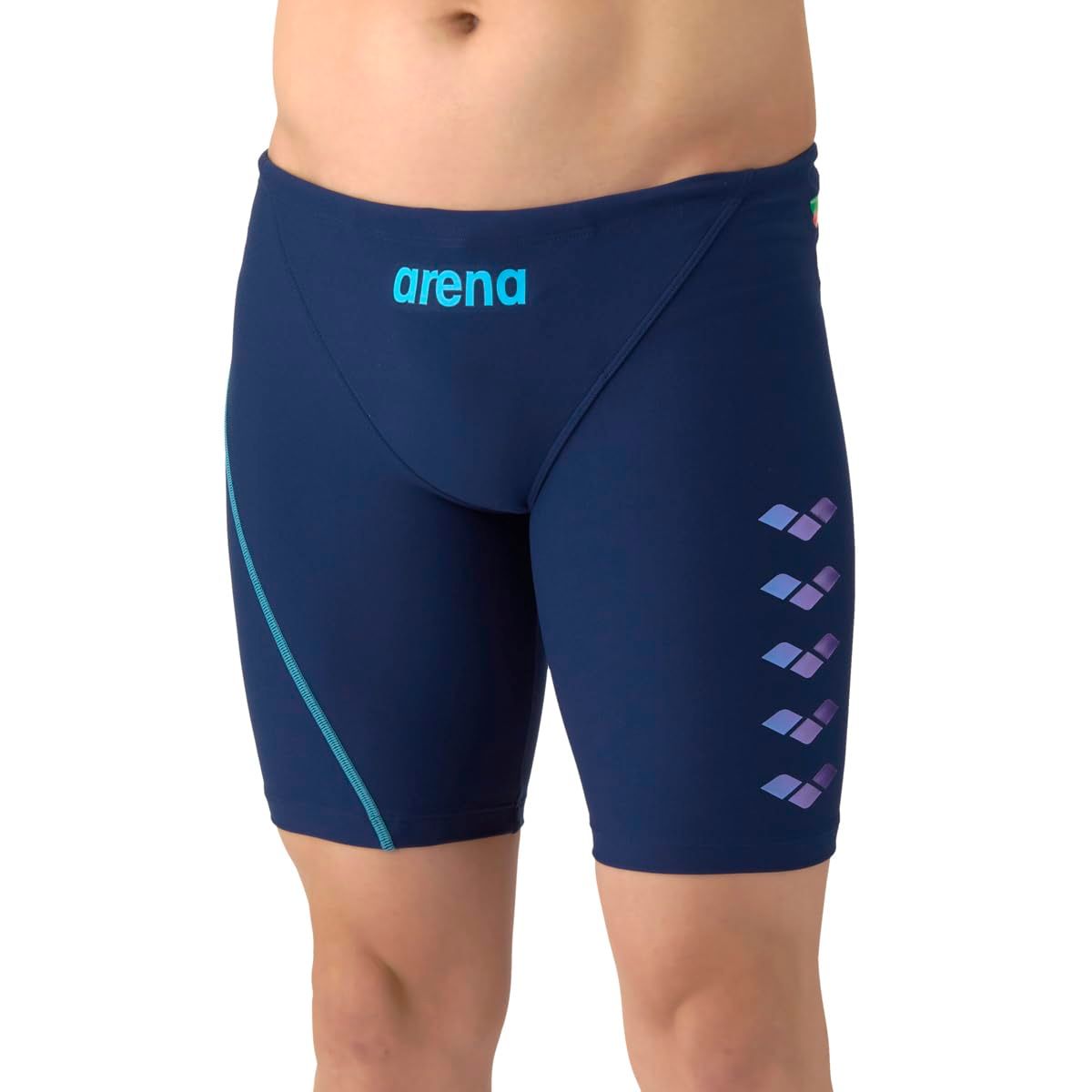 新品 arena(アリーナ) 競泳水着 トレーニング用 メンズ 【TOUGHSUIT】 SSサイズ 水泳 スイミング 耐久性 ハーフレッグ 練習用 トレーニング向け AS6SWM08M