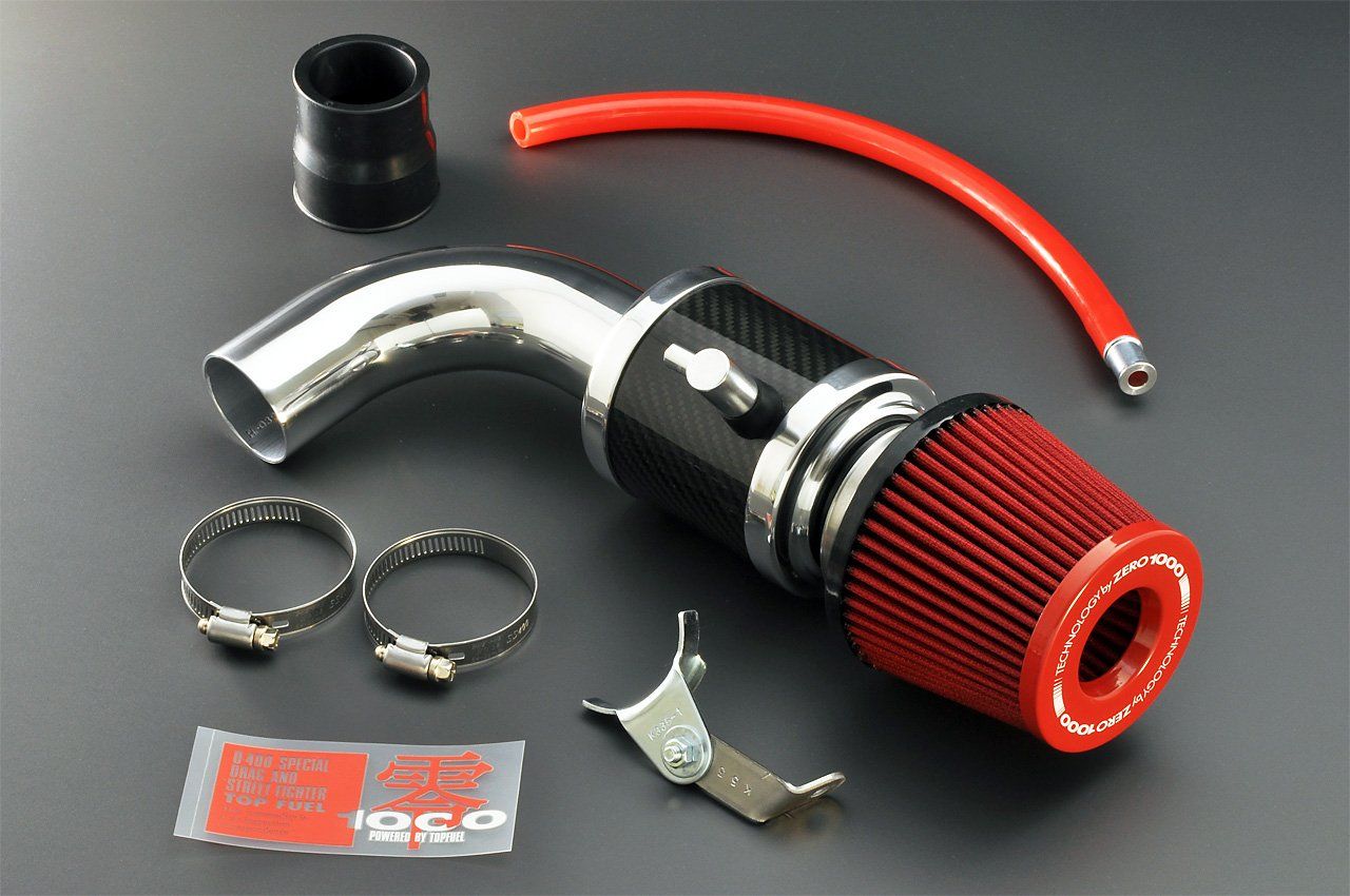 新品 ZERO-1000(ゼロセン) エアクリーナーキット 【パワーチャンバー 軽自動車用】 スズキ ワゴンR MH34S/MR31S ターボ(レッド) 106-KS013