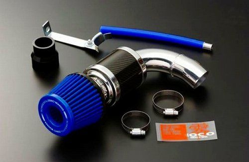 新品 ZERO-1000 ( ゼロセン ) エアクリーナーキット 【 パワーチャンバー for K-Car 】 ターボ車用 ( ライトブルー ) スズキ ワゴンR / ワゴンR スティングレー / ラパン 106-KS001B