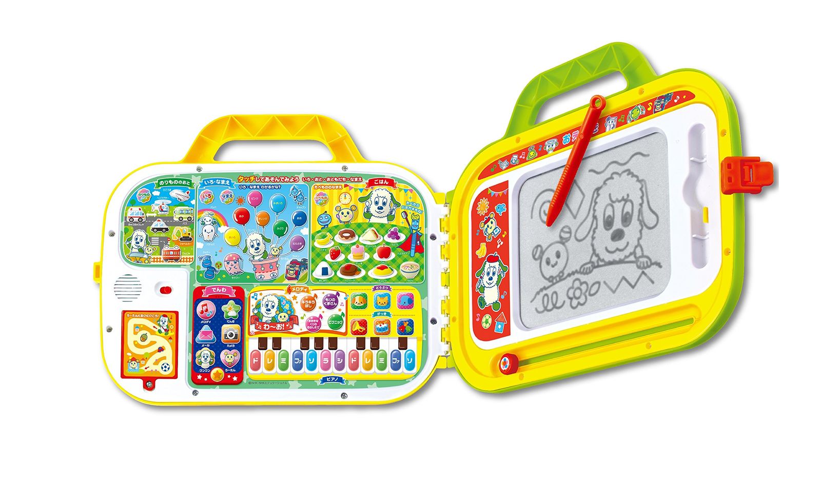 新品 ワンワンとうーたん クイズにおえかき!ミュージック! タッチでおしゃべり レッスンバッグ