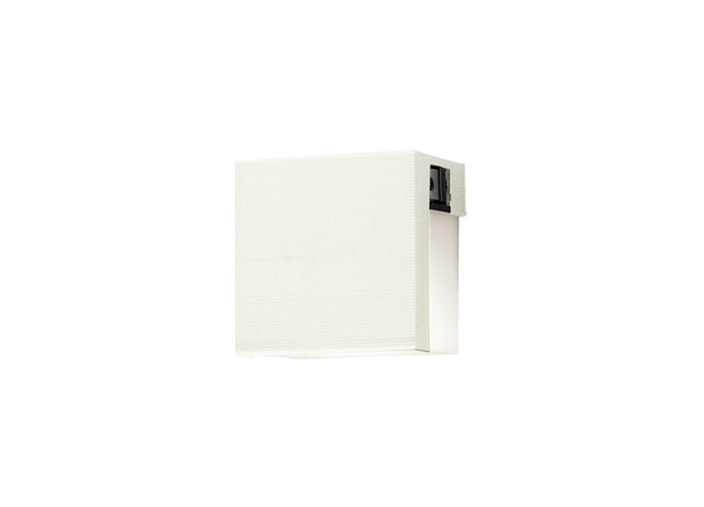 新品 パナソニック (Panasonic) 表札灯 LED電球4.3W1灯 壁直付型 防雨型 LED電球交換型 明るさセンサ付 電球色 ホワイト/乳白 幅125×奥行85×高さ125mm LGWJ85116W