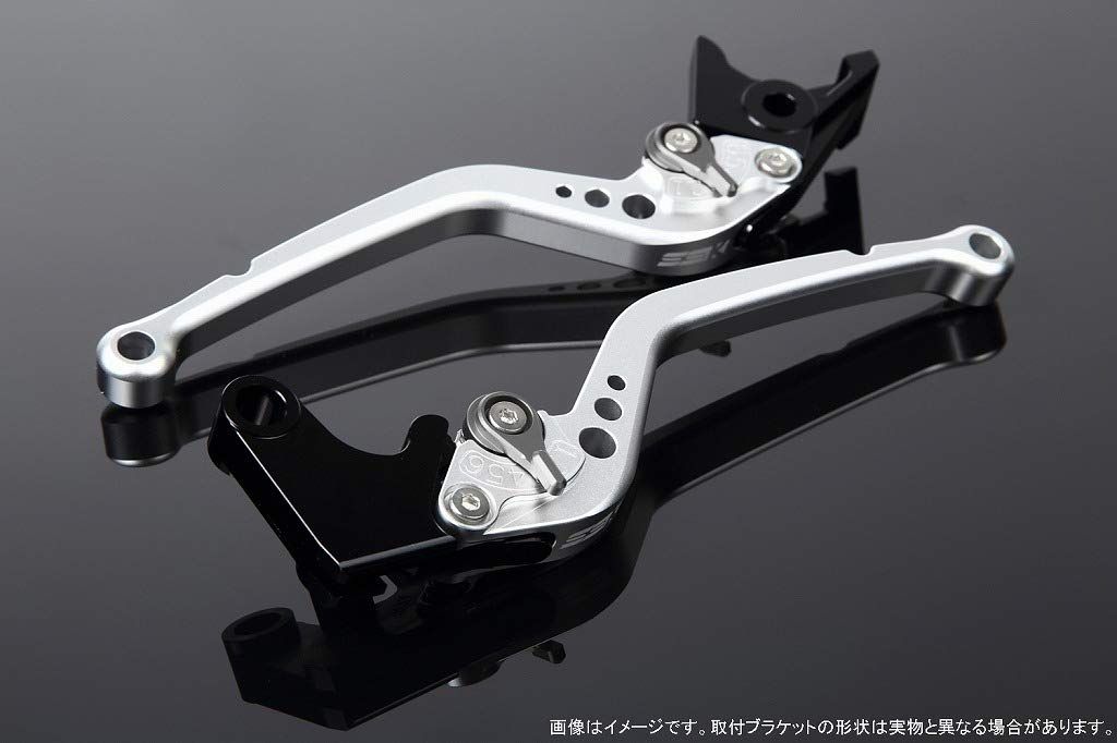 新品 SSK スピードラ アジャストレバーセット スタンダードロング レバー本体カラー:マットシルバー アジャスターカラー:マットチタン HONDA ADV150 KF38