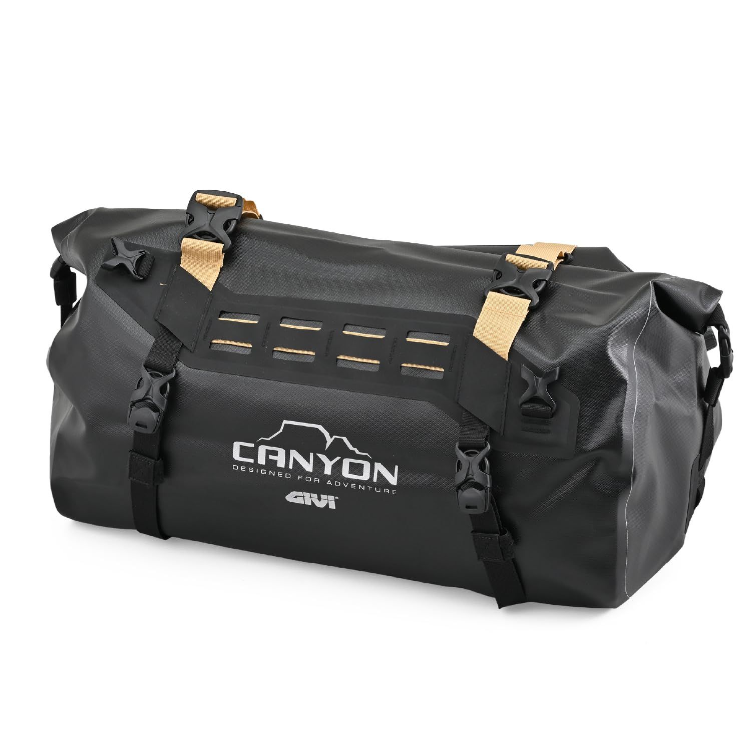 新品 GIVI(ジビ) バイク シートバッグ 防水 40L CANYONシリーズ GRT712C ブラック 63436