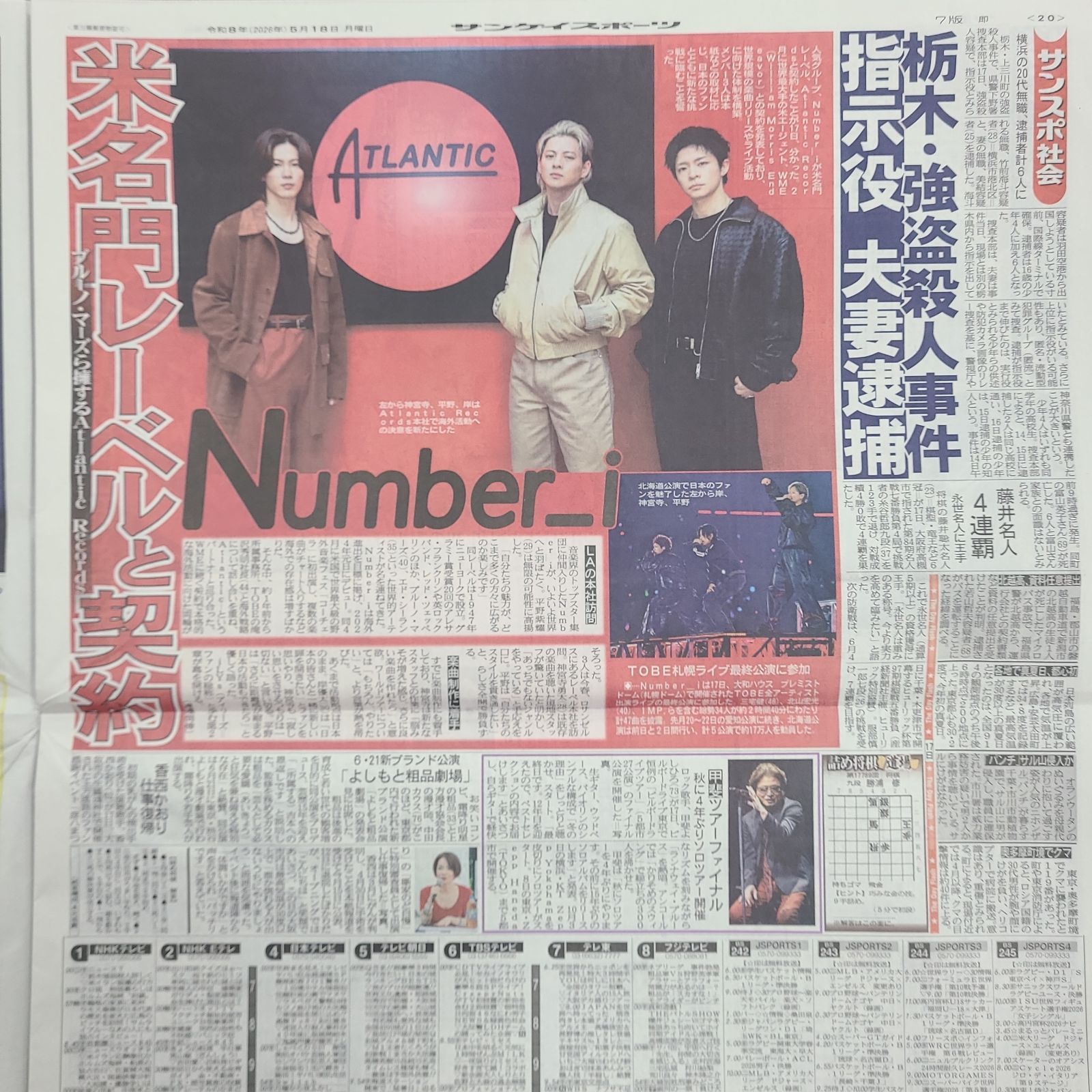 匿名配送！送料込み！ 5月18日 朝刊 スポーツ紙全5社 - メルカリ