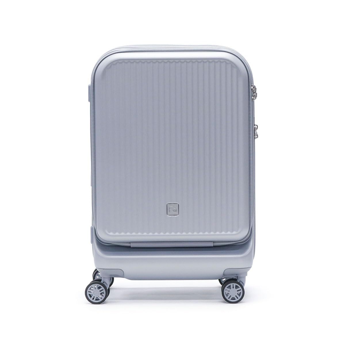 新品 [フリクエンター] AURA アウラ 4輪 スーツケース キャリーケース ファスナー フロントオープン 33L 48cm LCC 機内持込 1-511