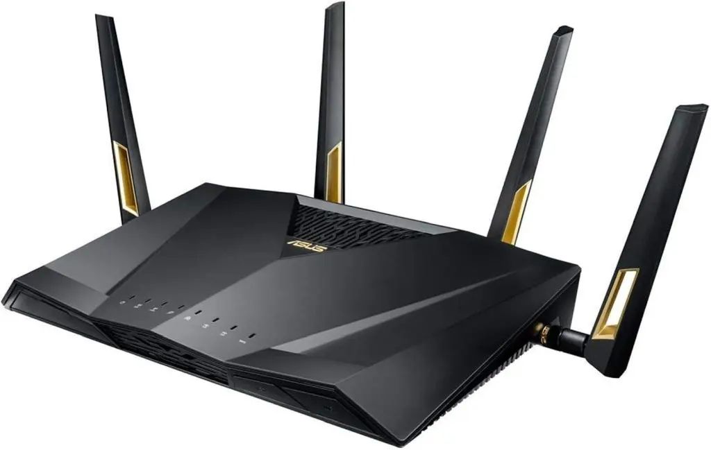 【中古】PCハード ASUS 無線WiFiルーター RT-AX88U