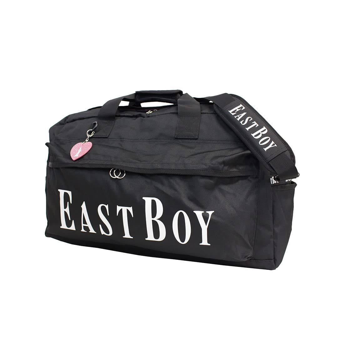新品 [イーストボーイ]EAST BOY ヴィヴィ ボストンバッグ 42L EBA19 クロxシロ/44