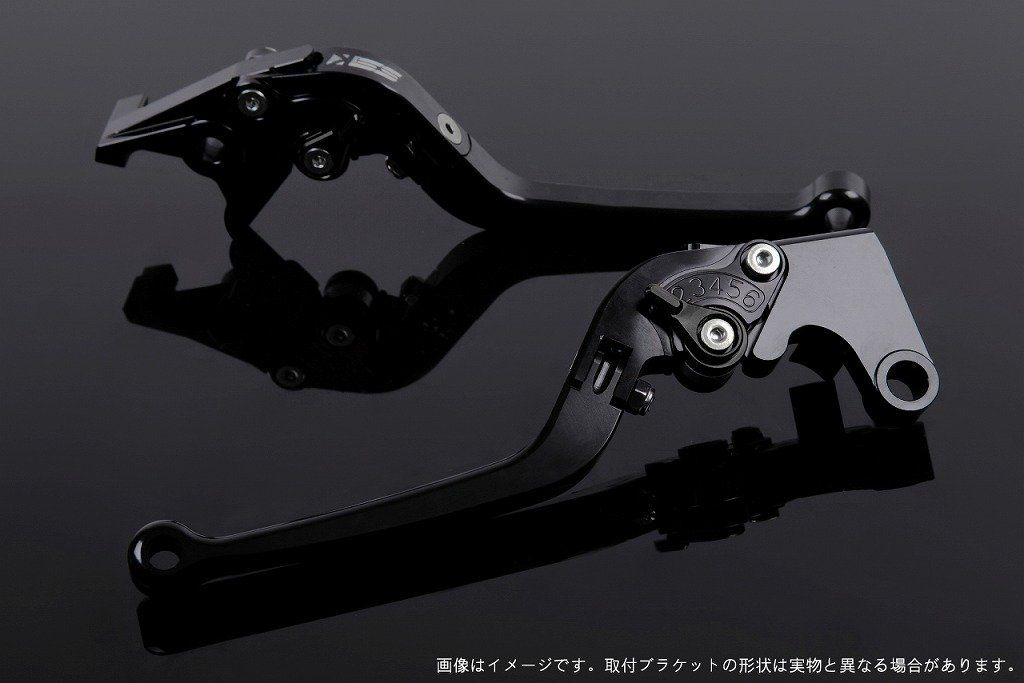 新品 SSK スピードラ アジャストレバーセット スタンダード可倒式 レバー本体カラー:ブラック アジャスターカラー:ブラック HONDA ADV150 KF38