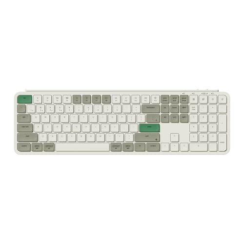 [Genuine Domestic Product] Keychron B6 Pro Ultra Slim Wireless Keyboard, Full Size, with Numpad, ZMK Customization, Scissor Switch, 2.4 GHz/Bluetooth 5.2/Wired Connection, Long Battery Life, Mac Window 280eb391