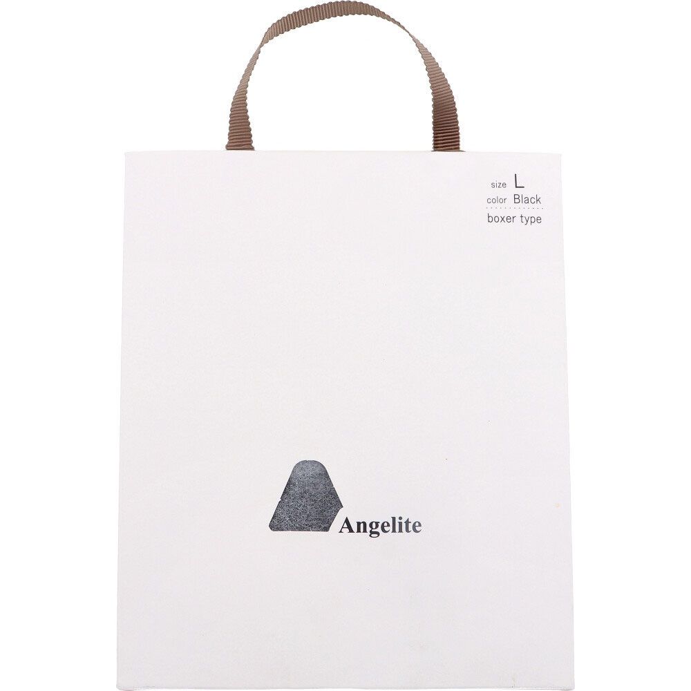 Angelite(アンジェライト) 機能性インナーショーツ ボクサータイプ ブラック Lサイズ 1枚入 ブルーデイをアクティブに自分らしく。