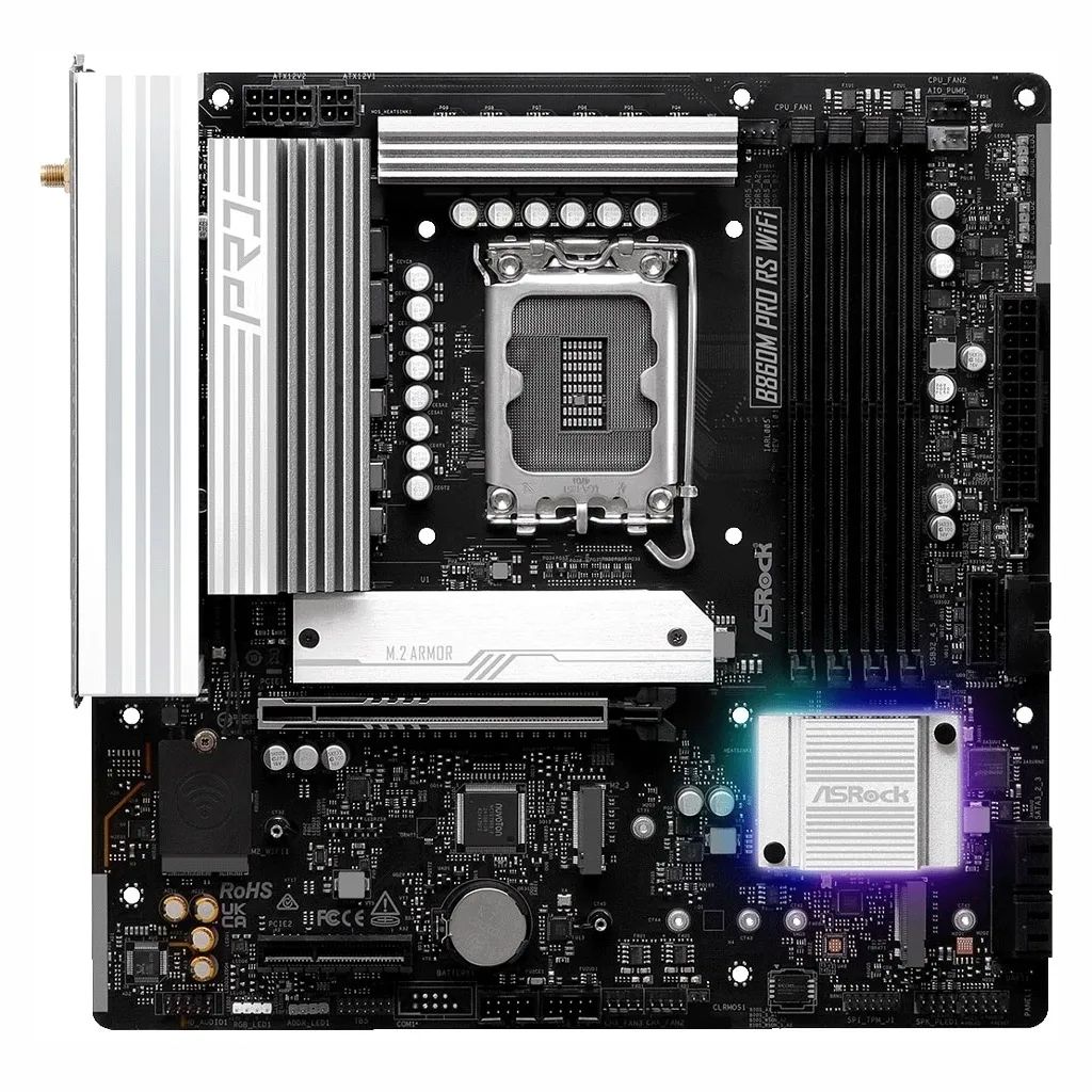 【中古】PCハード 【当店14日返金保証】 B860M Pro RS WiFi (メーカー整備品)