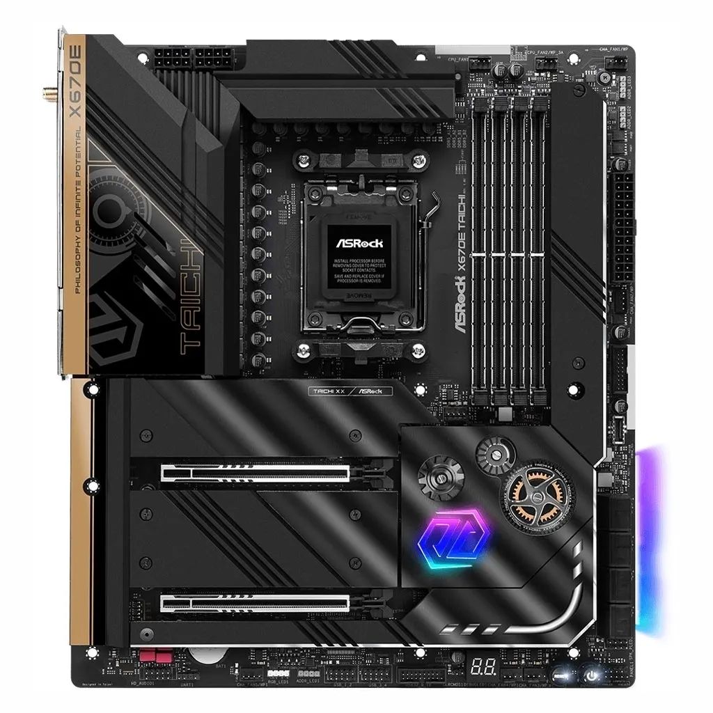 【中古】PCハード 【当店14日返金保証】 X670E Taichi (メーカー整備品)