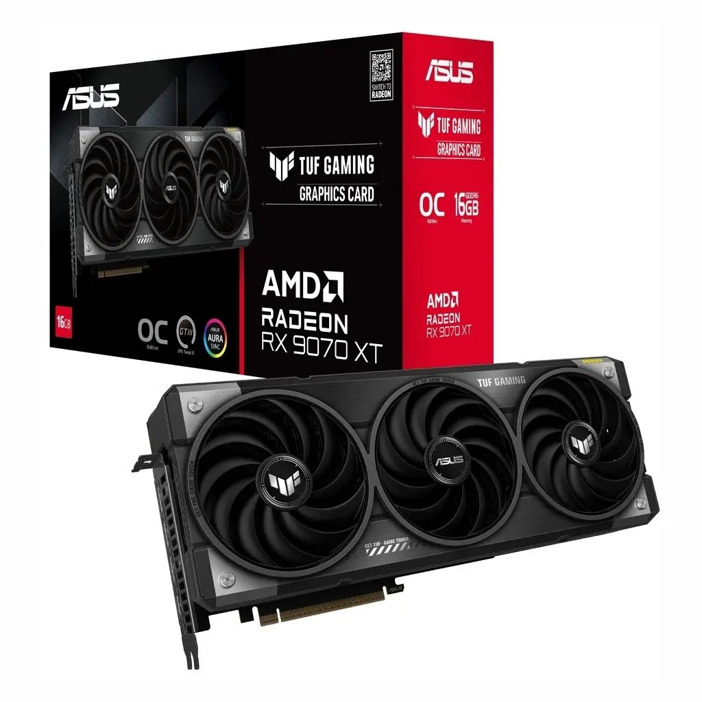 【中古】グラフィックボード 【当店14日返金保証】 TUF-RX9070XT-O16G-GAMING (メーカー整備品)