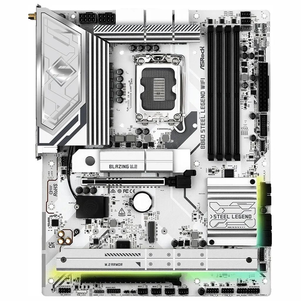 【中古】PCハード 【当店14日返金保証】 B860 Steel Legend WiFi (メーカー整備品)
