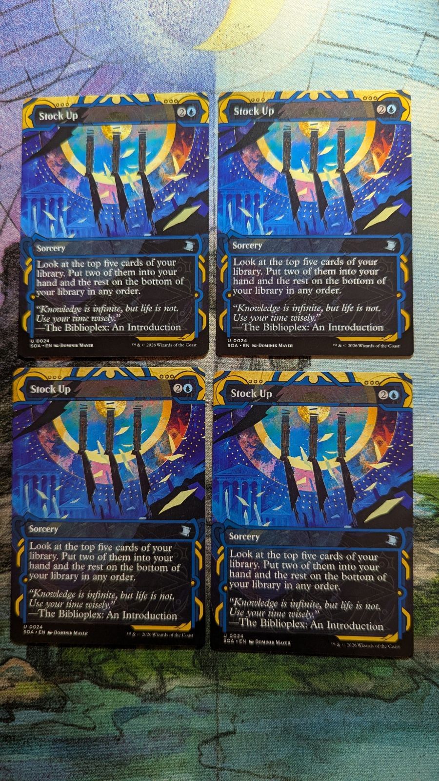 食糧補充 mtg 英語 4枚セット MTG 食糧補充 ミスティカルアーカイブ 英語4枚 まとめ売り - メルカリ