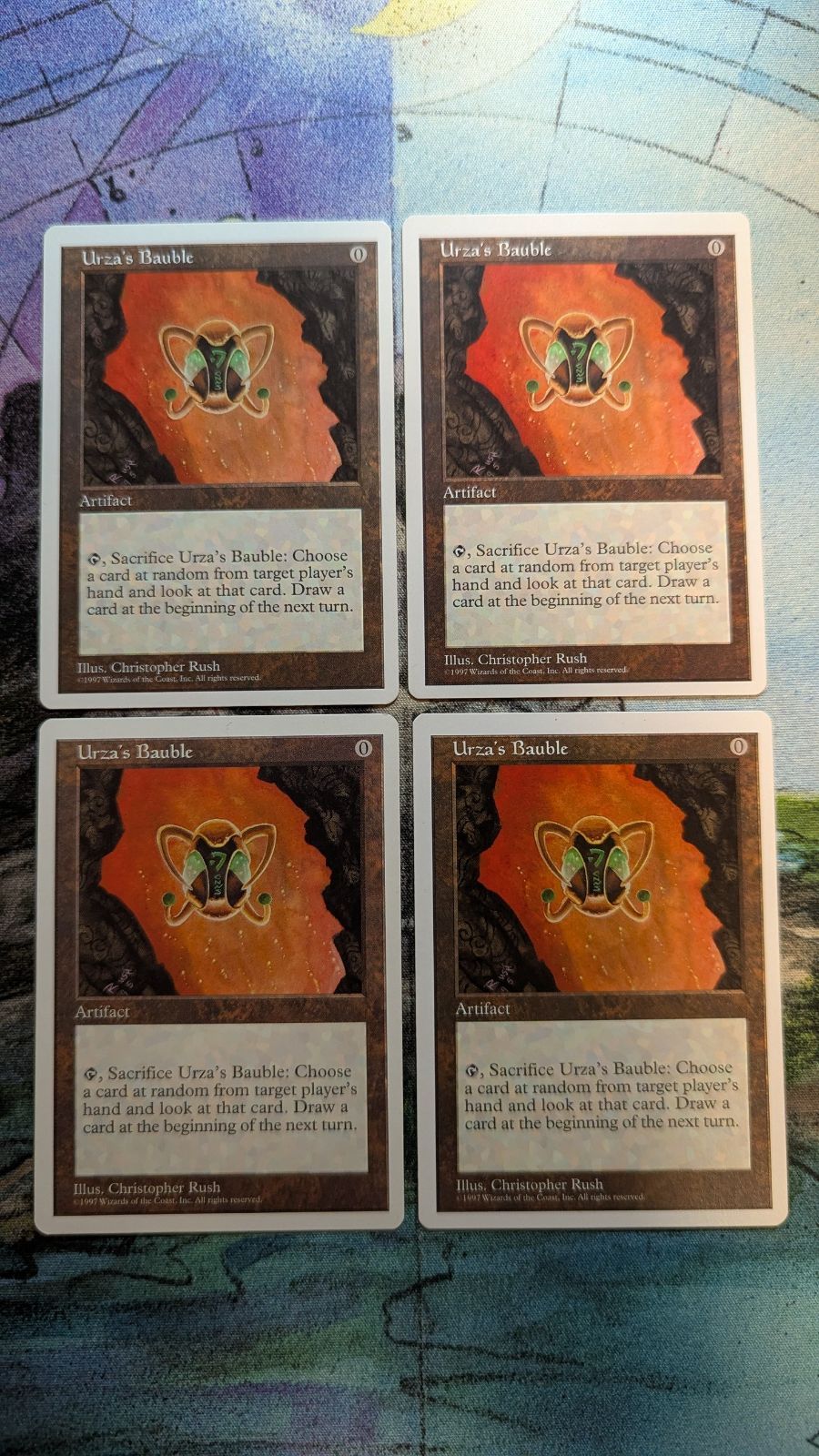 MTG ウルザのガラクタ 白枠 英語4枚 まとめ売り - メルカリ
