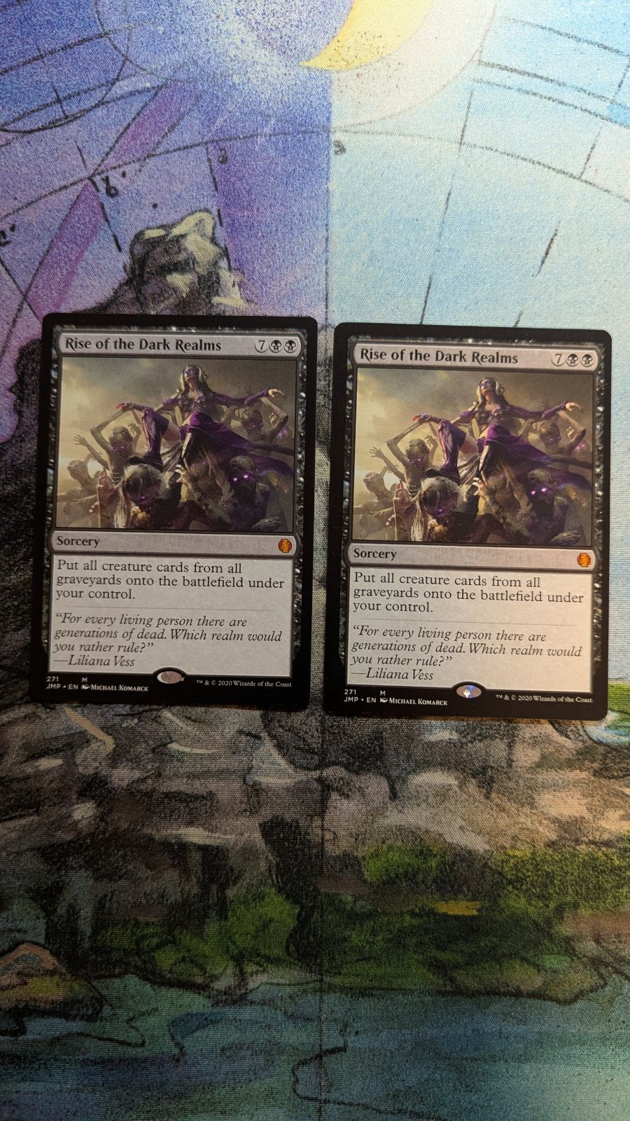 MTG 闇の領域の隆盛 英語2枚 まとめ売り - メルカリ
