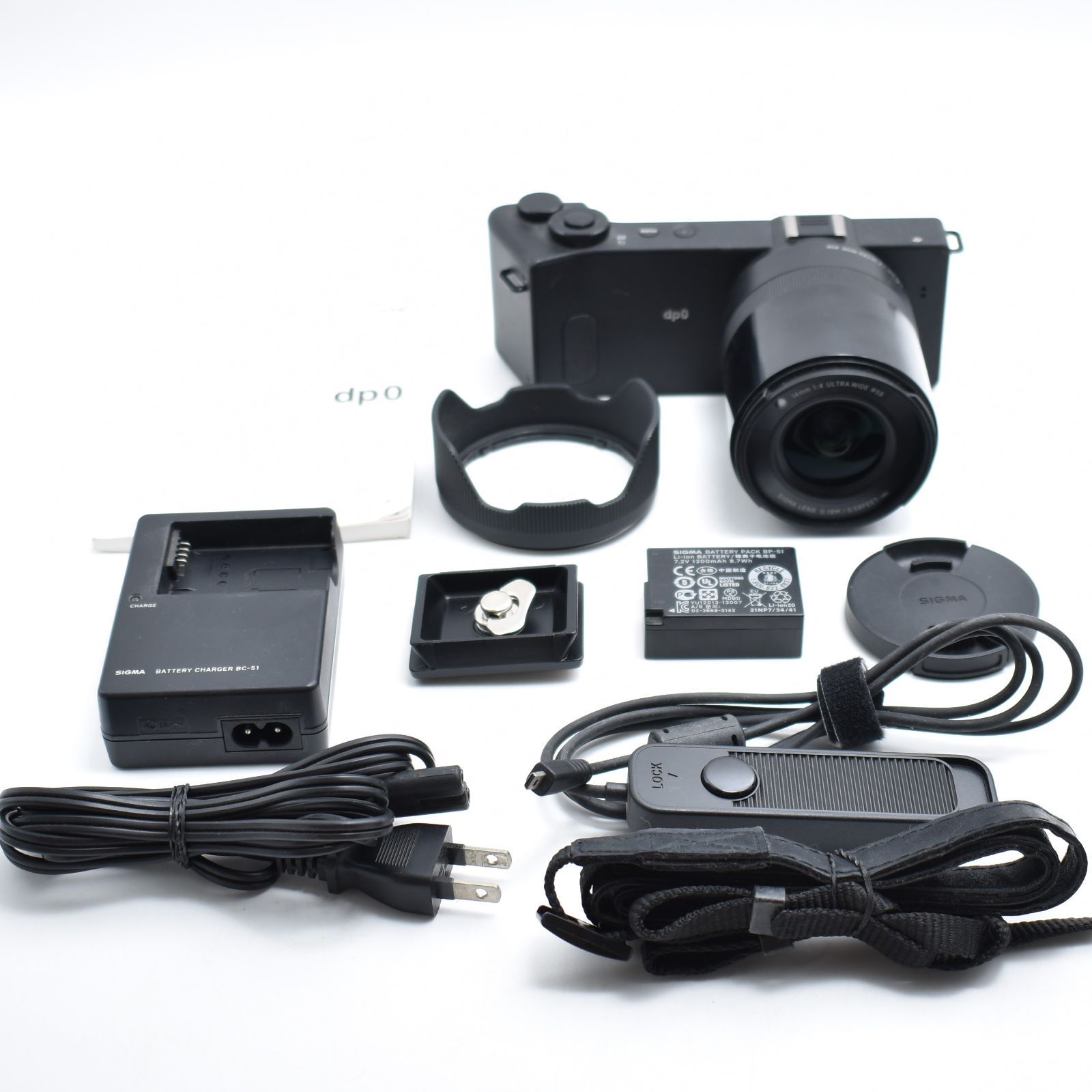 B#12354 SIGMA デジタルカメラ dp0Quattro FoveonX3 有効画素数2,900万画素