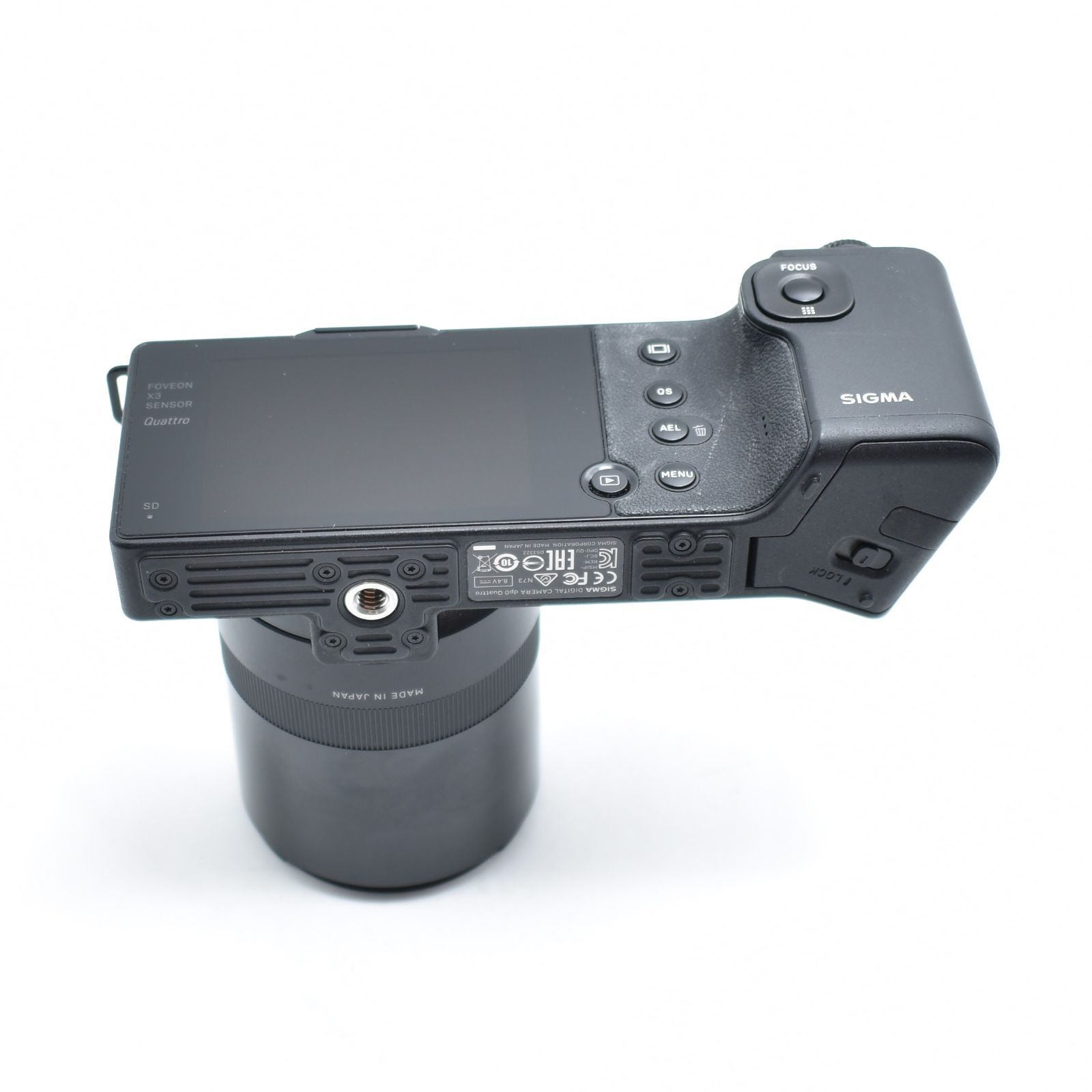 B#12354 SIGMA デジタルカメラ dp0Quattro FoveonX3 有効画素数2,900万画素