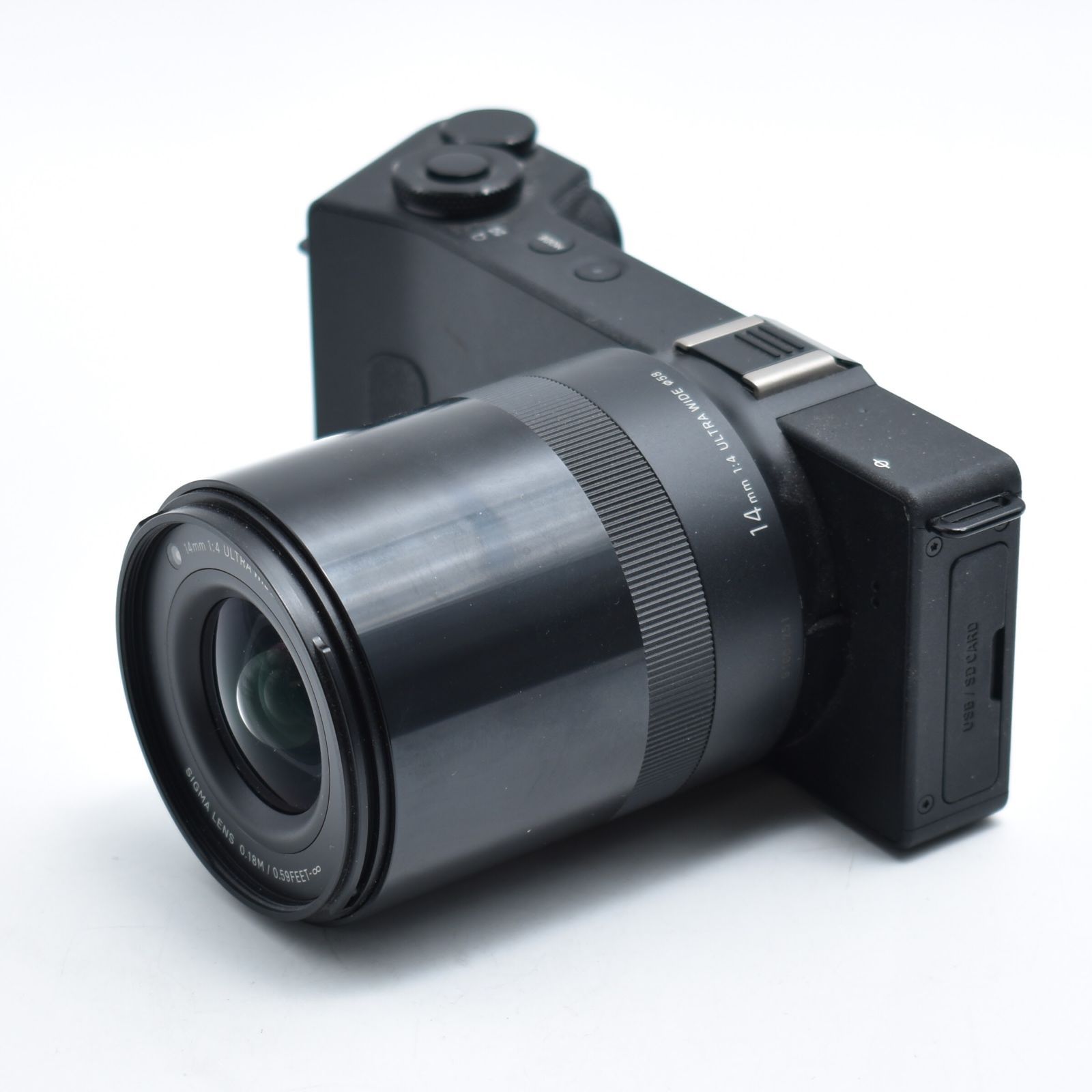 B#12354 SIGMA デジタルカメラ dp0Quattro FoveonX3 有効画素数2,900万画素