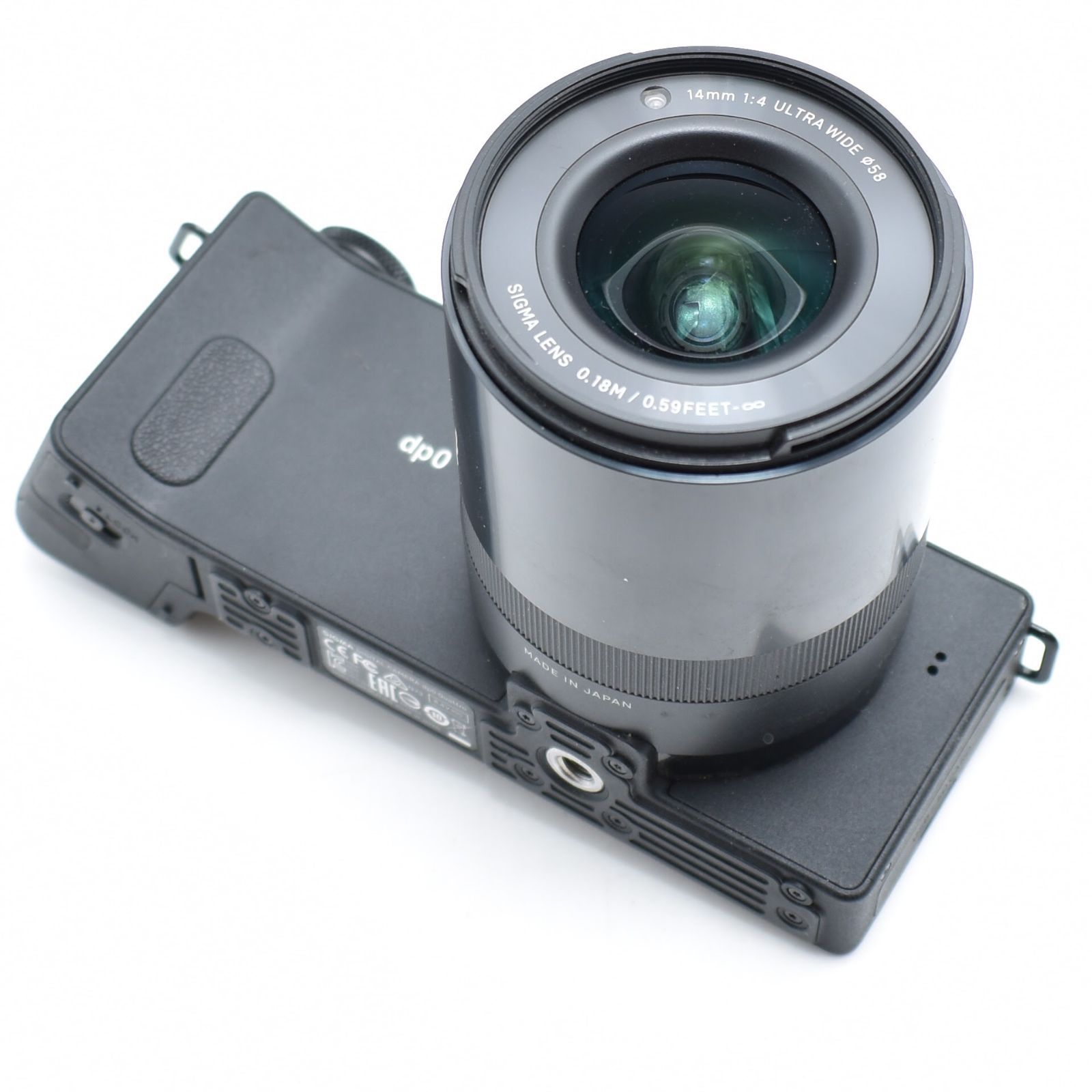 B#12354 SIGMA デジタルカメラ dp0Quattro FoveonX3 有効画素数2,900万画素